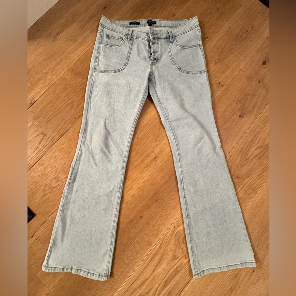 Wild fable light colored denim bellbottoms